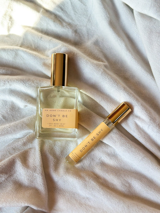 DON’T BE SHY Luxe Body Mist | Orange Blossom, Vanilla Absolute and Marshmallow