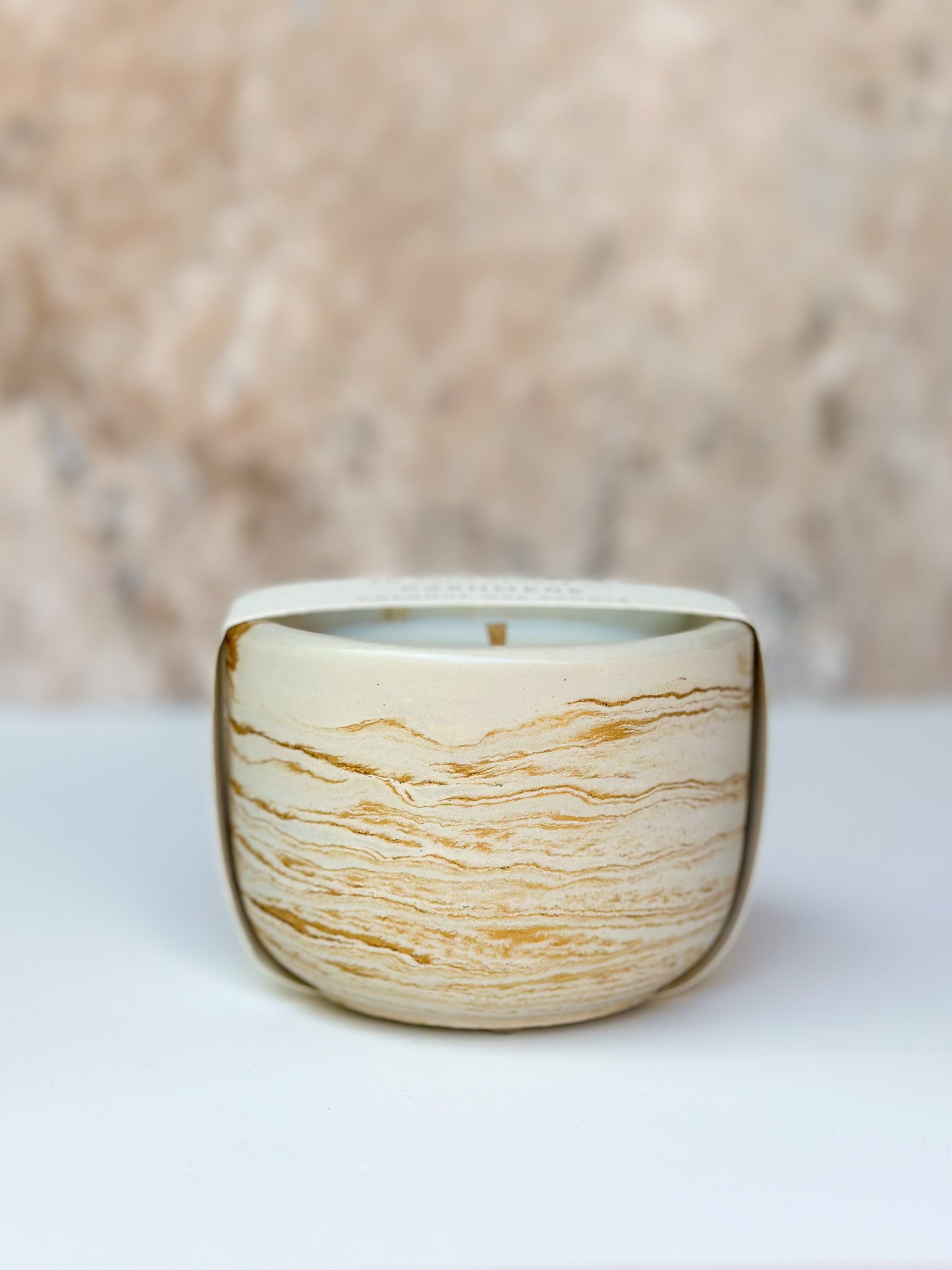 CASHMERE - Concrete Candle - coconut wax and phthalate-free fragrance candle - 8oz