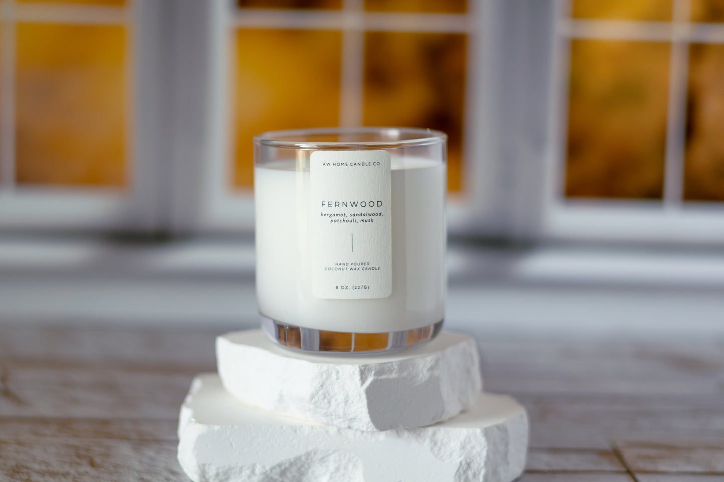 AUTUMN COLLECTION - Coconut wax Candles 8oz